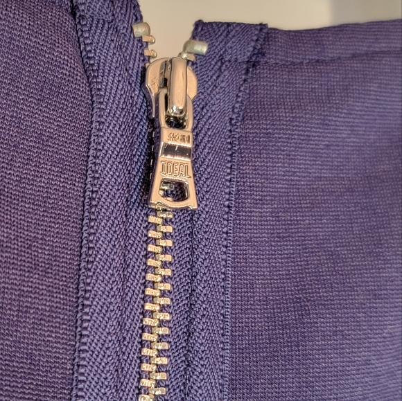 Ali Ro Navy Cap Sleeve Bodycon Dress size 6 - Picture 7 of 9